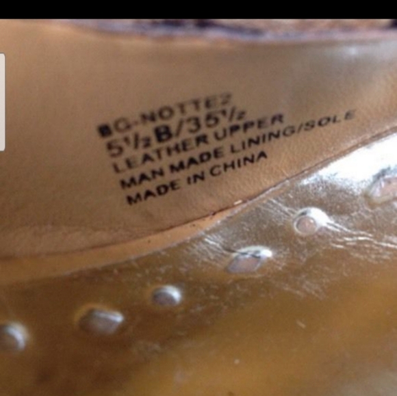 BCB GIRLS CALF HAIR PUMPS SHOES HEELS SIZE 5.5 - Picture 8 of 8